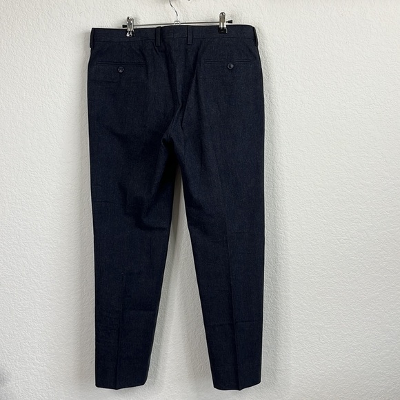 ETRO Spackled Flannel Gridded Pressed Seam Trousers - Picture 6 of 9